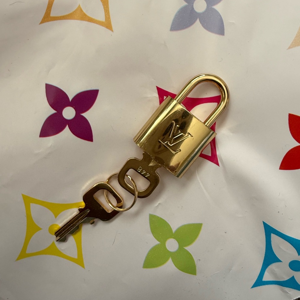Rear  number LV LOCK and KEY  # 448 with 2 key new